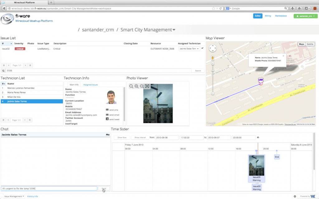 Creating application
dashboards