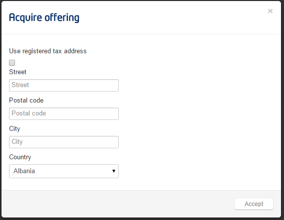 Acquiring Datasets Offered in the
WStore3